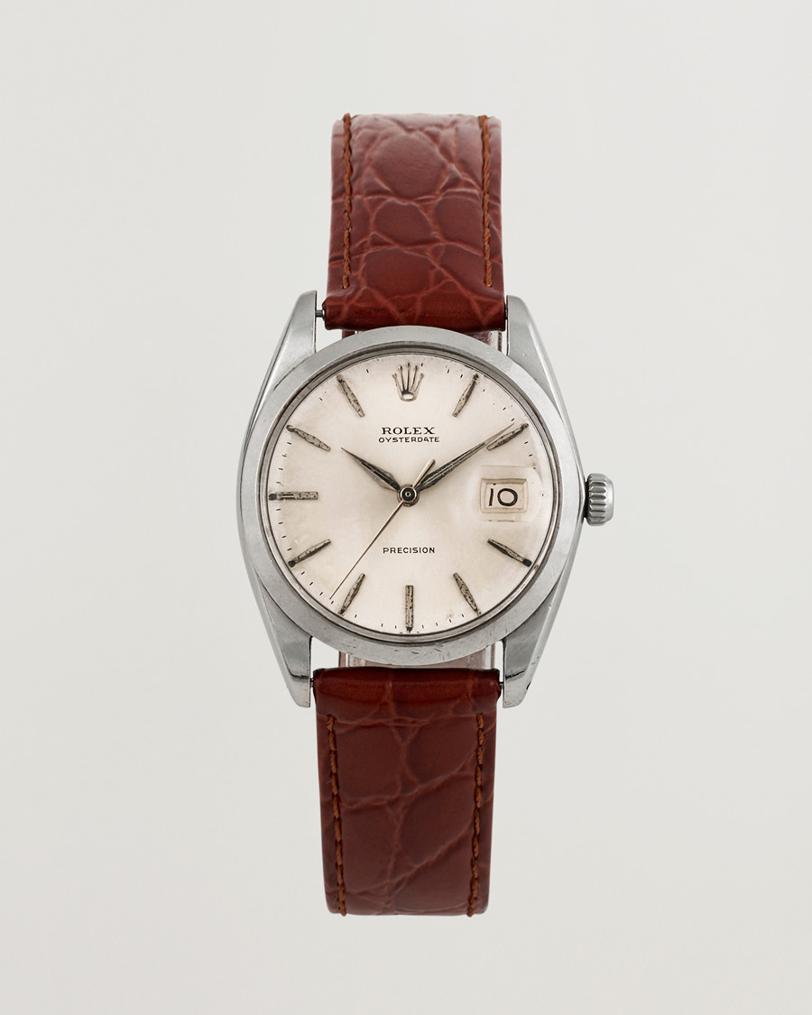 Heren | Rolex Pre-Owned Precision 6694 Silver | Rolex Pre-Owned | Precision 6694 Silver