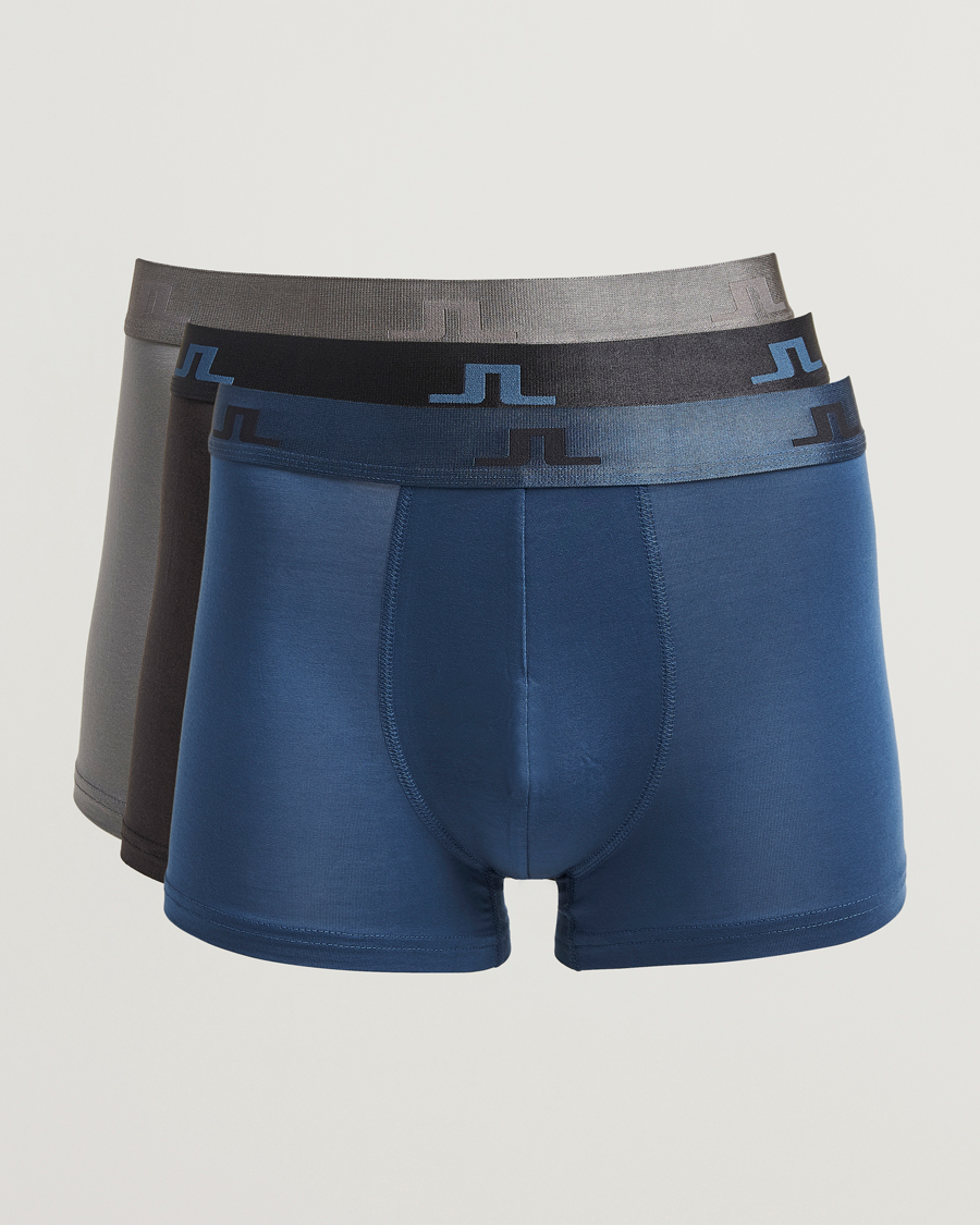 Heren | Ondergoed | J.Lindeberg | Bridge Lyocell Boxer Multi Black