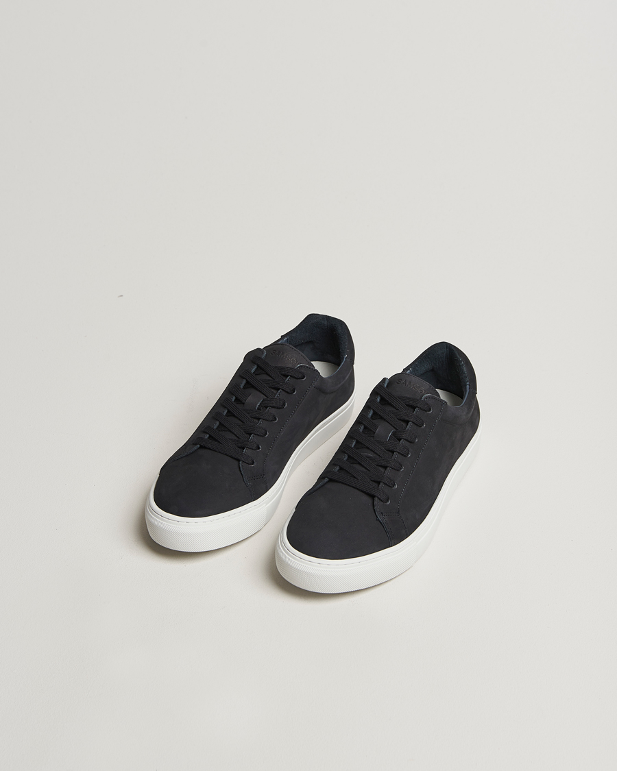Heren | Sneakers | Samsøe Samsøe | Saharry Nubuck Sneakers Salute Navy