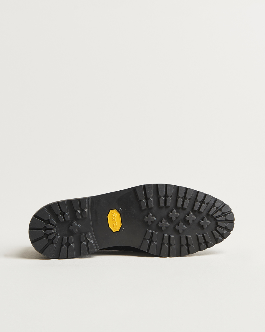Heren | Crockett & Jones Pembroke Milled Grain Vibram Black | Crockett & Jones | Pembroke Milled Grain Vibram Black