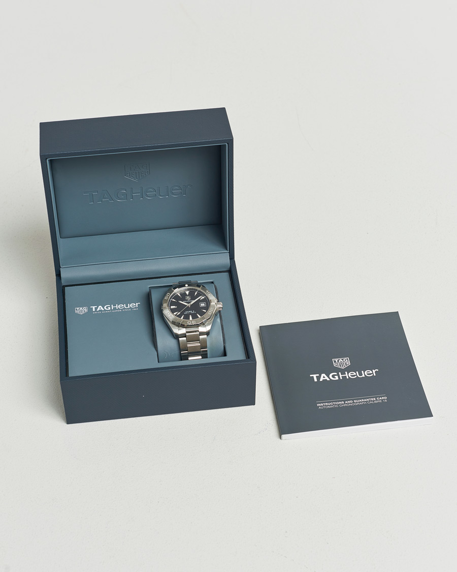 Heren | Tag Heuer Pre-Owned Aquaracer 300M Caliber 5 Silver | Tag Heuer Pre-Owned | Aquaracer 300M Caliber 5 Silver