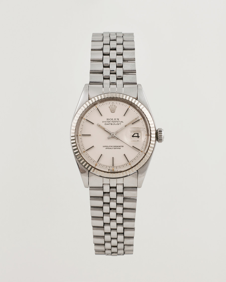 Heren | Rolex Pre-Owned Datejust 1603 Silver | Rolex Pre-Owned | Datejust 1603 Silver