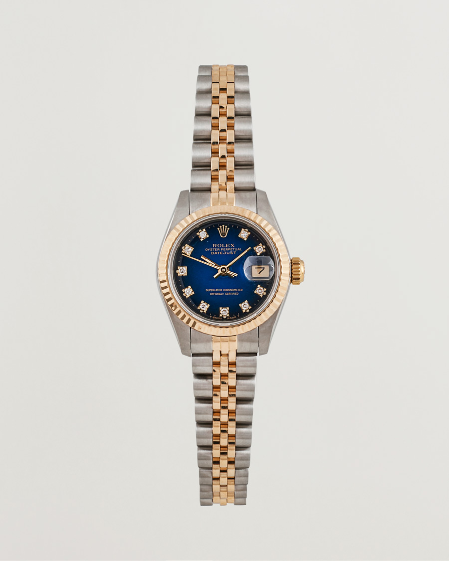 Heren | Rolex Pre-Owned Datejust 69173 Vignette Silver | Rolex Pre-Owned | Datejust 69173 Vignette Silver