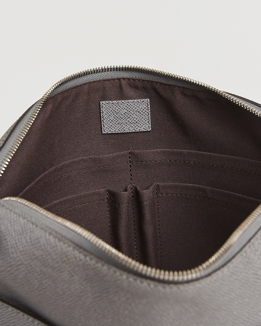 Heren | Pre-Owned & Vintage Bags | Louis Vuitton Pre-Owned | Gray Taiga PM Messenger Bag Grigori