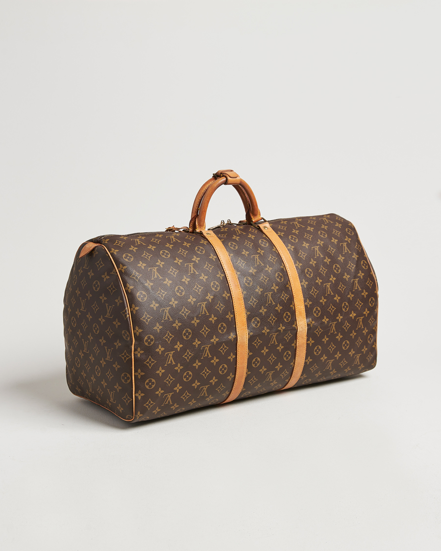 Heren | Louis Vuitton Pre-Owned Keepall 60 Monogram | Louis Vuitton Pre-Owned | Keepall 60 Monogram