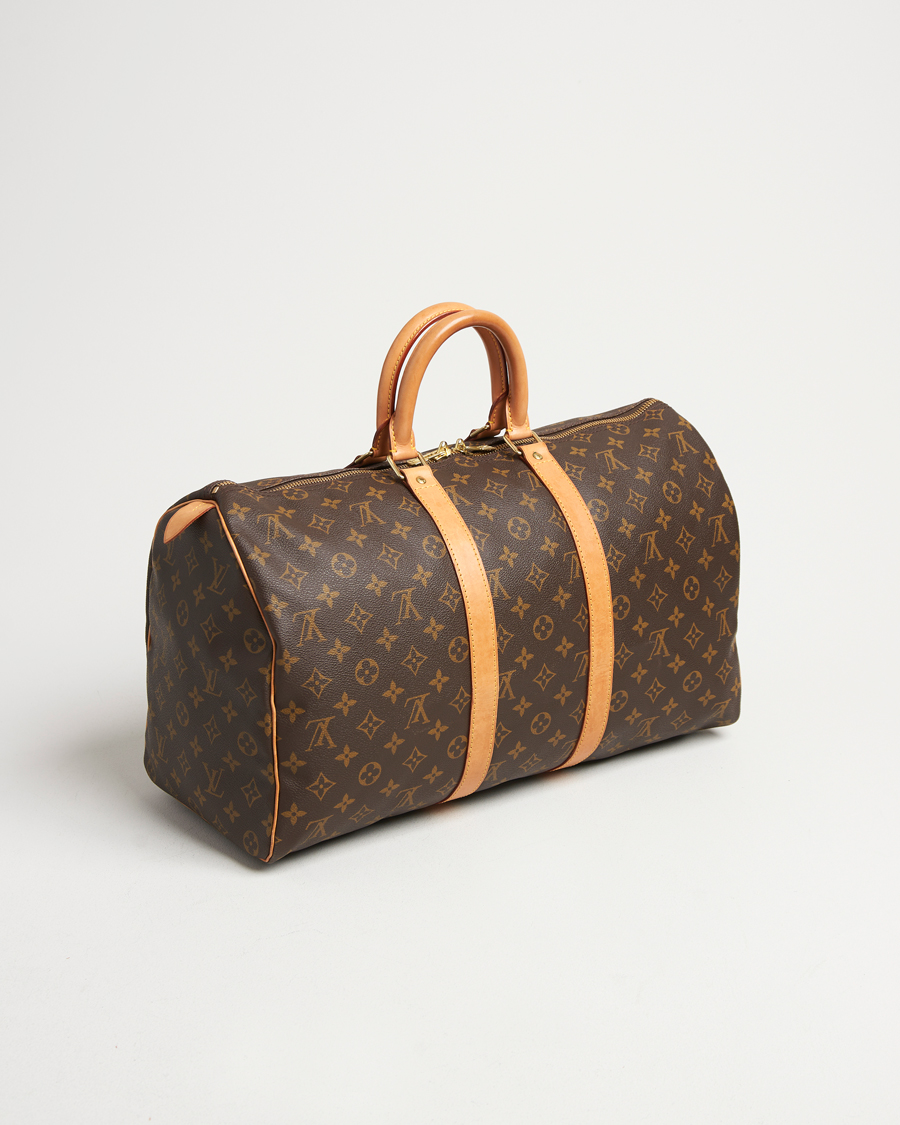 Heren | Louis Vuitton Pre-Owned Keepall 45 Monogram | Louis Vuitton Pre-Owned | Keepall 45 Monogram