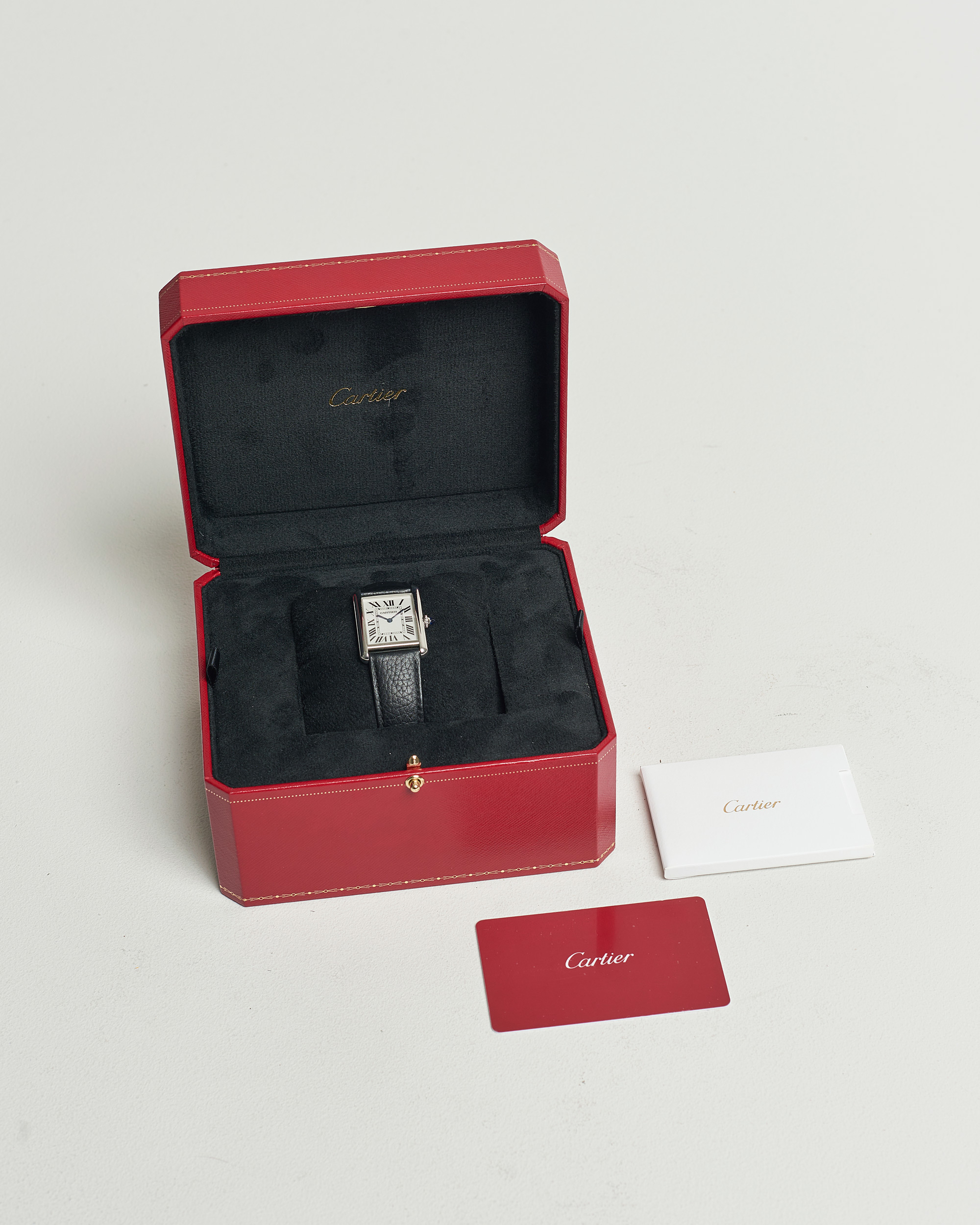 Heren | Cartier Pre-Owned Tank Must Large Silver | Cartier Pre-Owned | Tank Must Large Silver