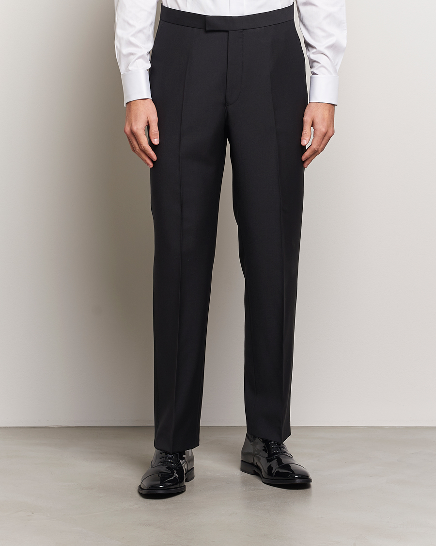Heren | Broeken | Oscar Jacobson | Del Tuxedo Trousers Black
