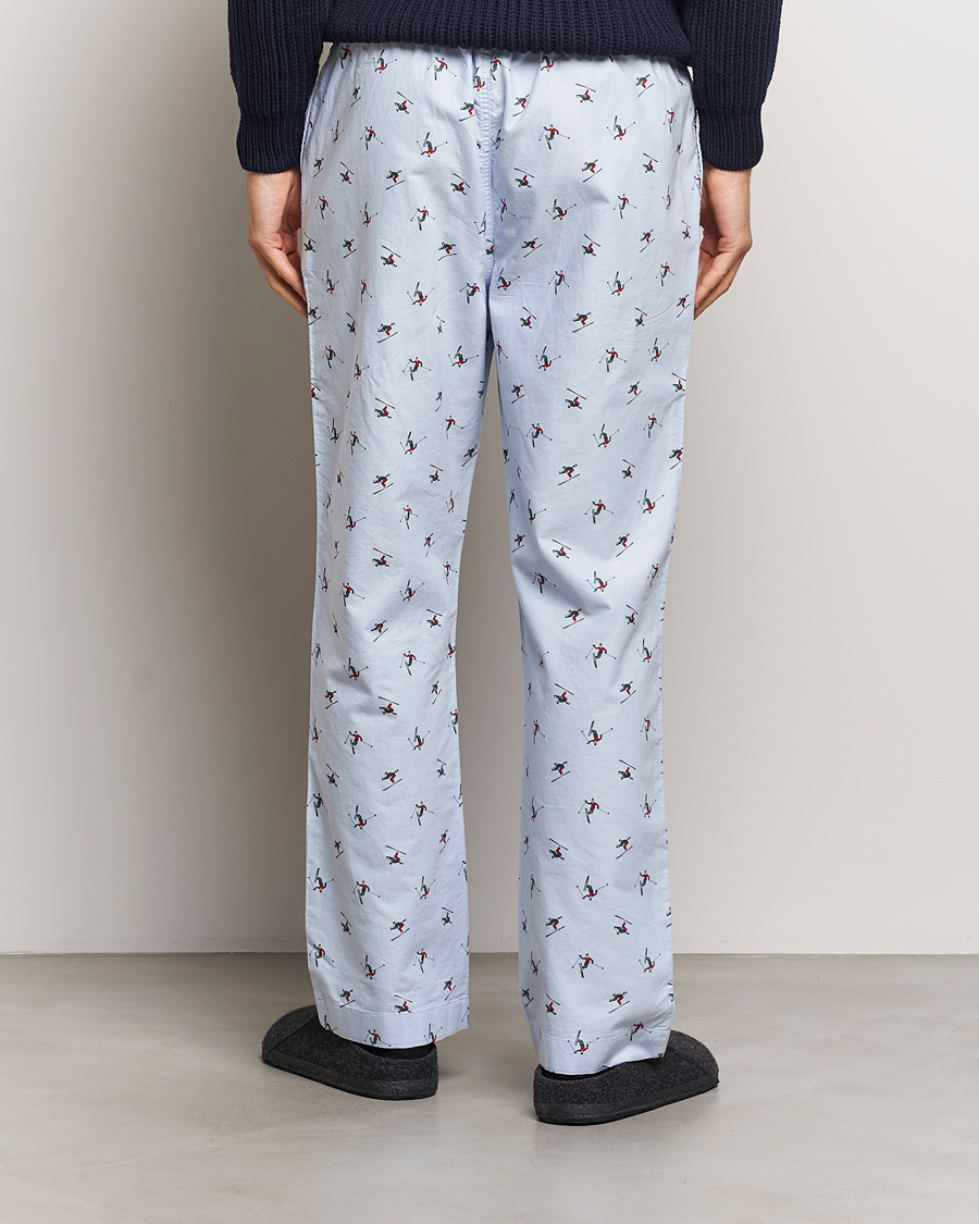 Heren | GANT Printed Skier Pyjama Pants Light Blue | GANT | Printed Skier Pyjama Pants Light Blue