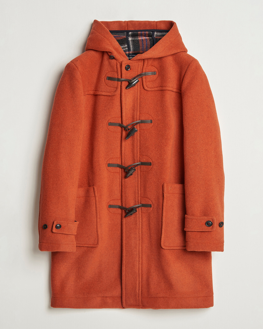 Heren | Jassen | Morris | Duffle Coat Orange