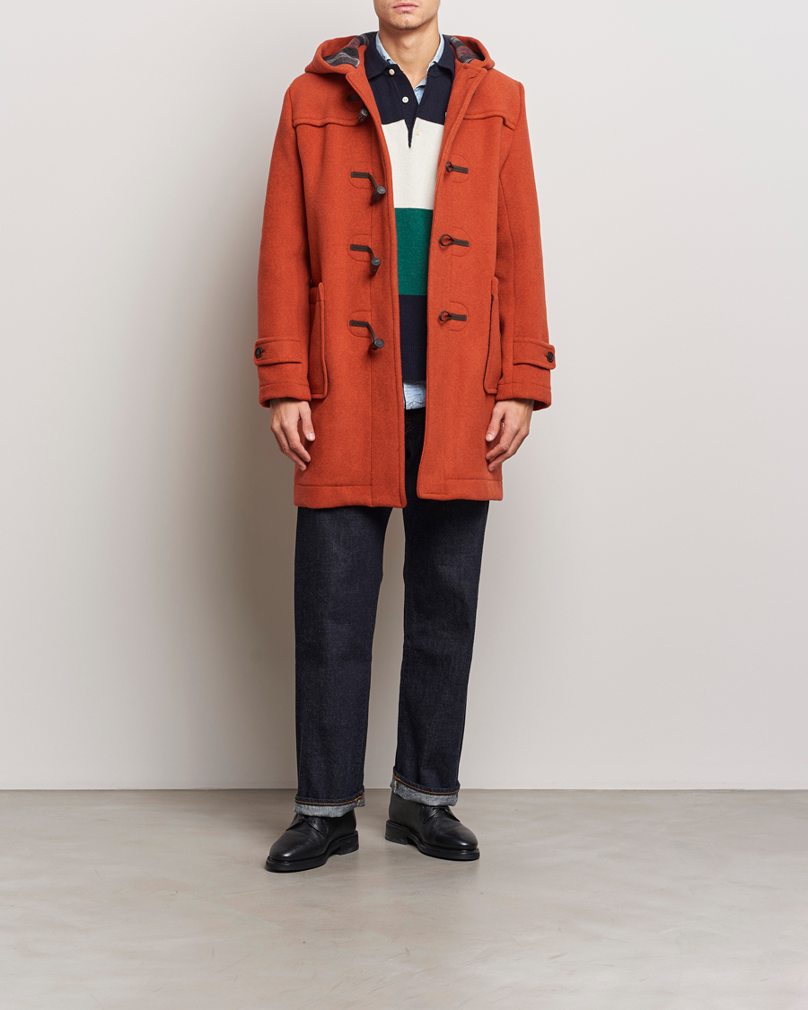 Heren | Jassen | Morris | Duffle Coat Orange