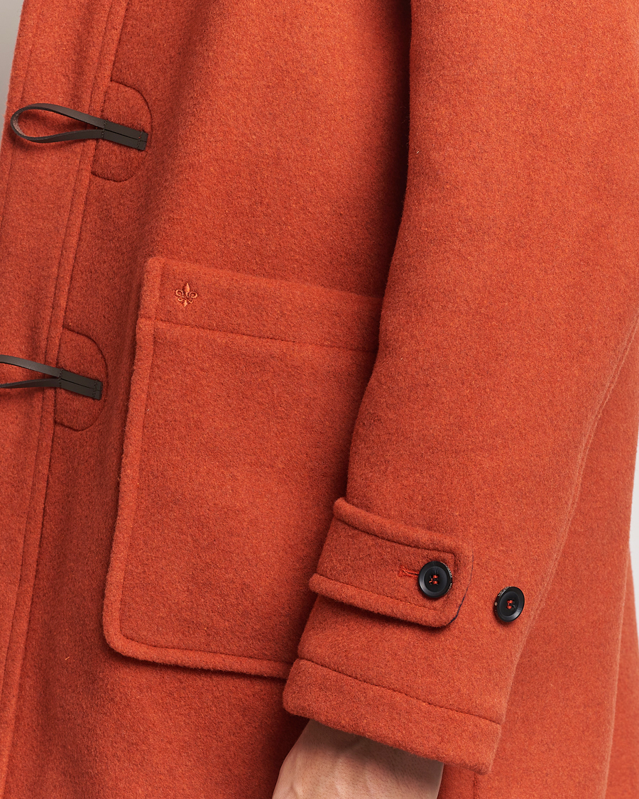 Heren | Jassen | Morris | Duffle Coat Orange