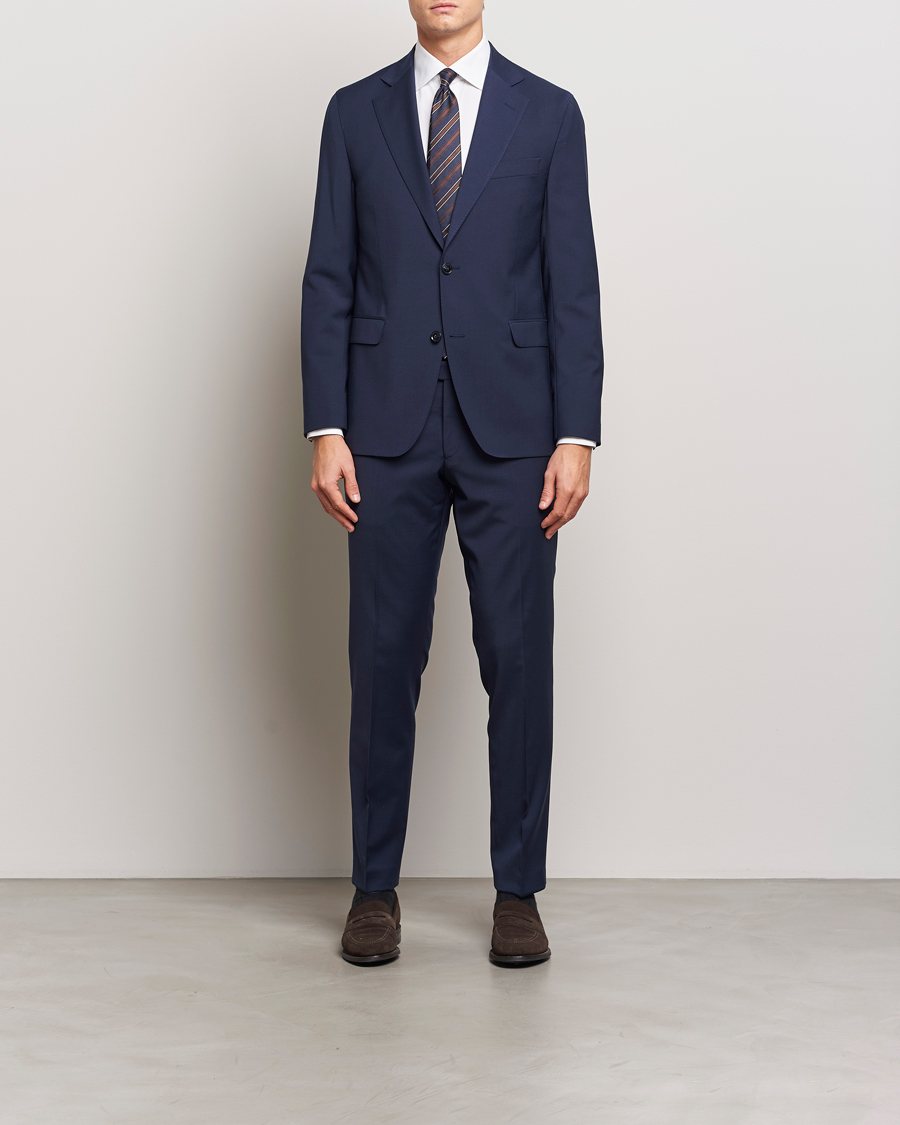 Heren | Broeken | Oscar Jacobson | Diego Trousers Dew Blue