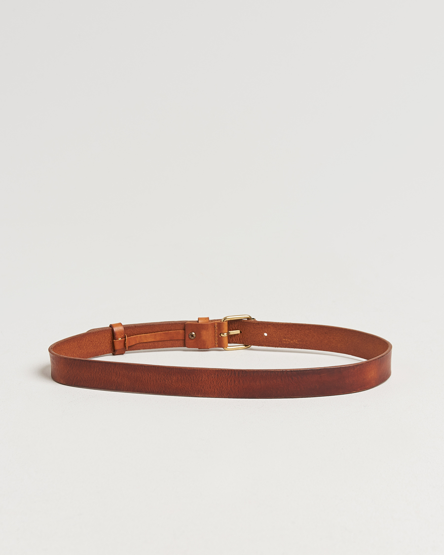 Heren | Riemen | Nudie Jeans | Dwayne Leather Belt Toffee Brown
