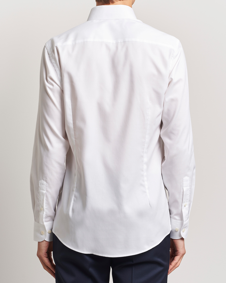 Heren | Overhemden | Eton | Slim Fit Wrinkle Free Oxford Shirt White