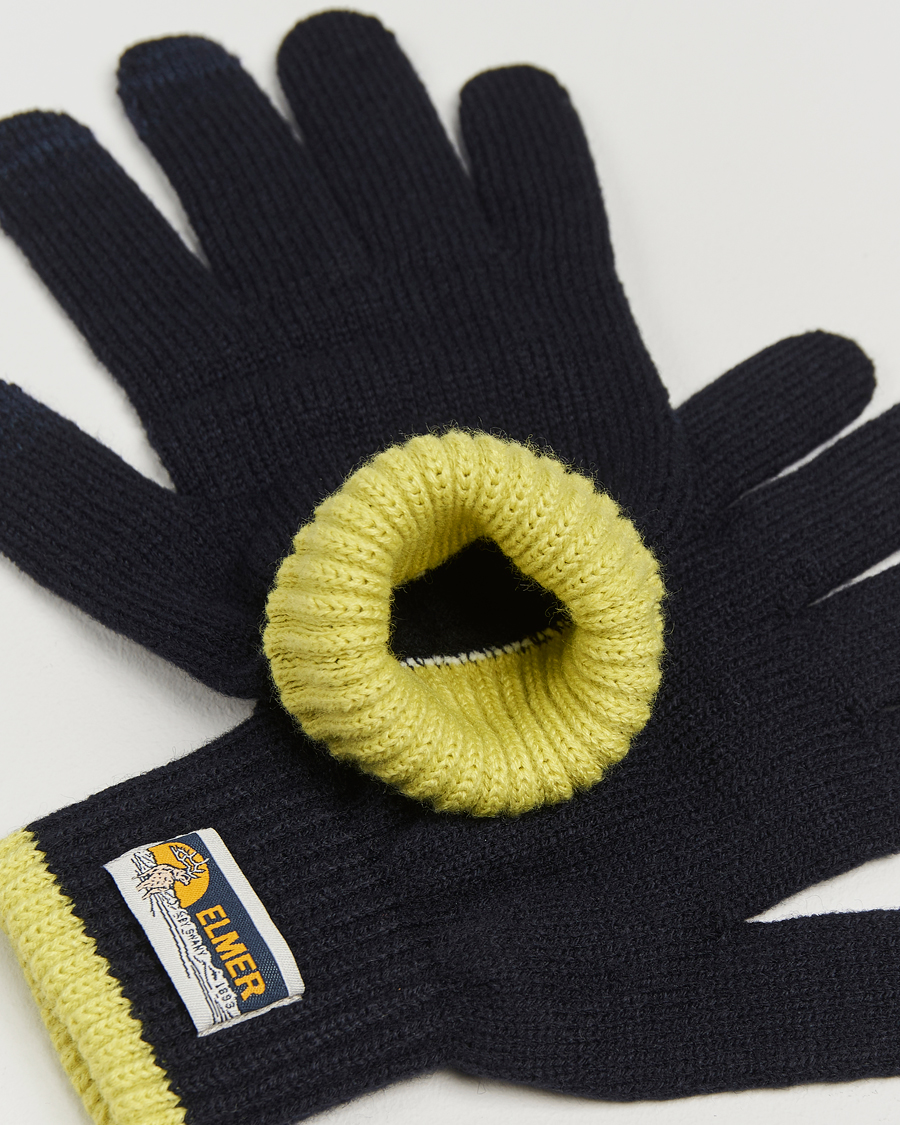 Heren | Elmer by Swany Knitted Glove Navy | Elmer by Swany | Knitted Glove Navy