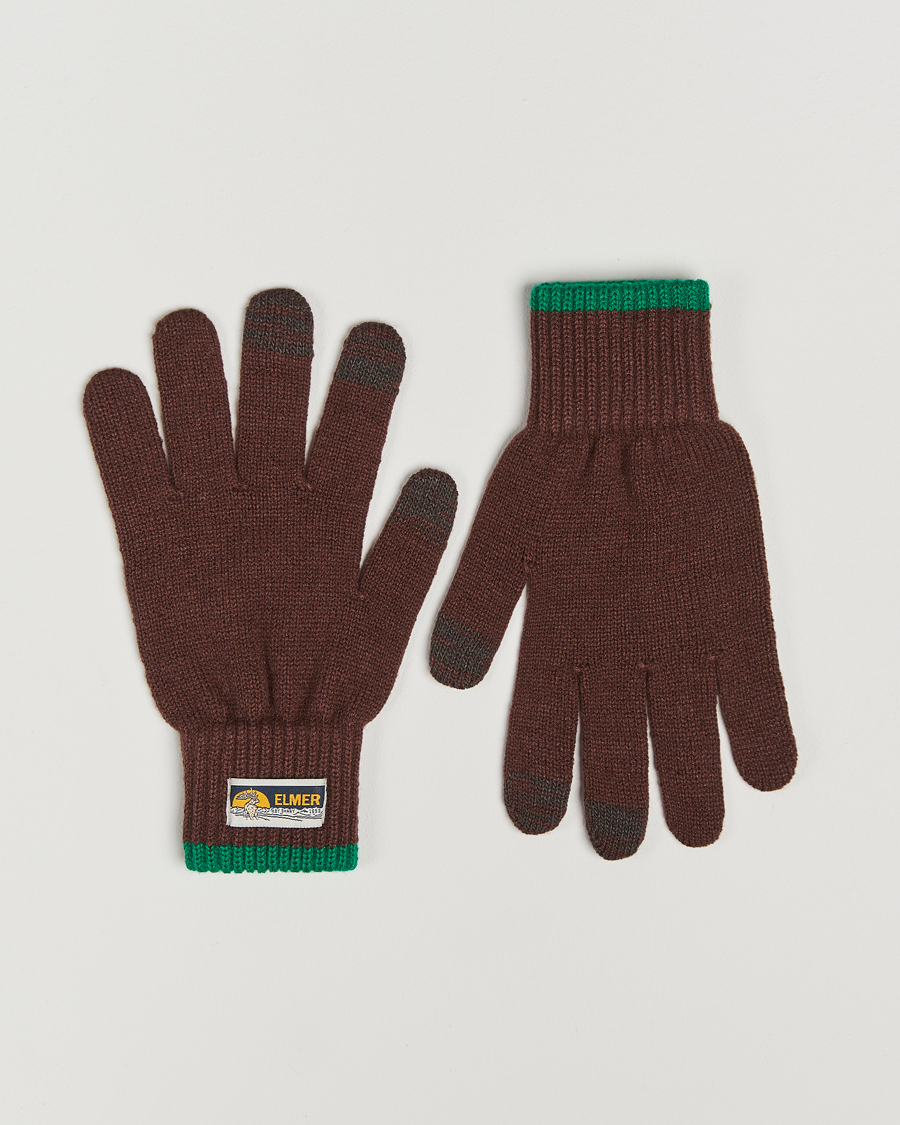 Heren | Elmer by Swany Knitted Glove Rosewood | Elmer by Swany | Knitted Glove Rosewood