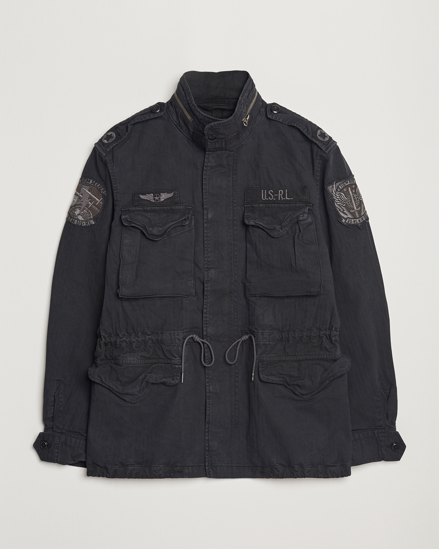 Heren | Jassen | Polo Ralph Lauren | Herringbone Field Jacket Polo Black
