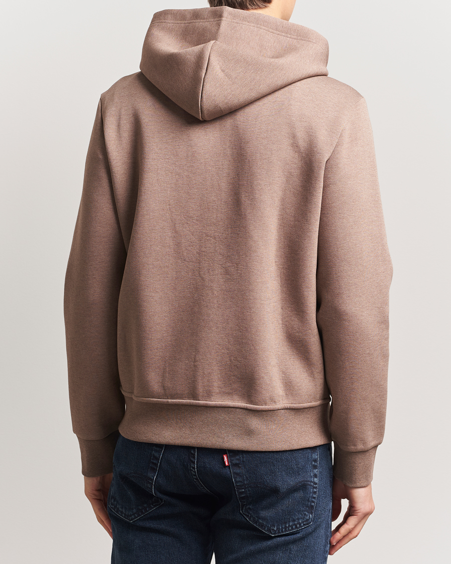 Heren | Truien | Polo Ralph Lauren | Double Knitted Full-Zip Hoodie Brown Heather