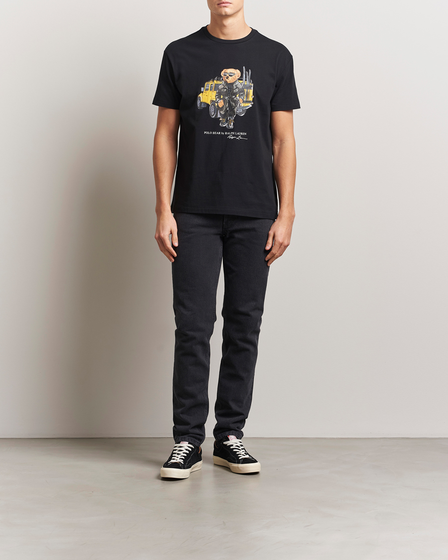 Heren | T-shirts | Polo Ralph Lauren | Printed Bear Crew Neck T-Shirt Polo Black