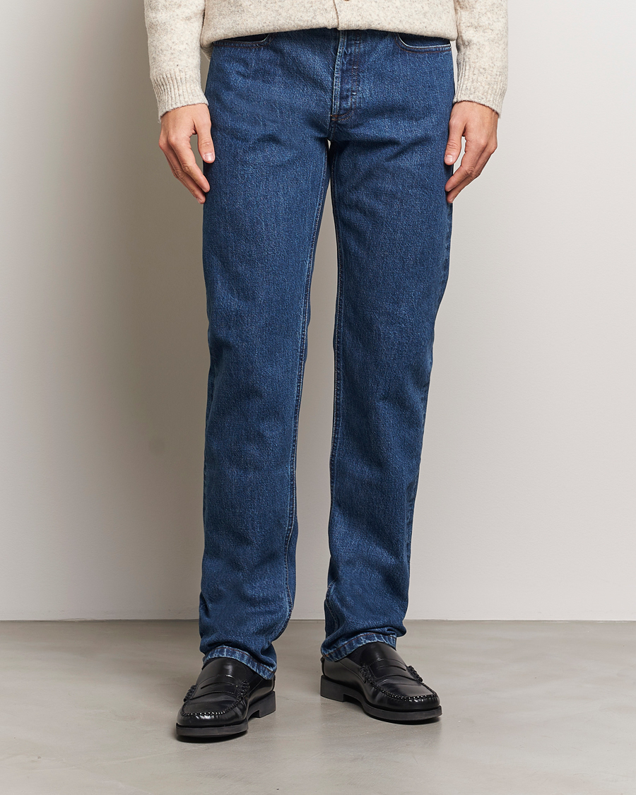 Heren | Broeken | A.P.C. | New Standard Jeans Washed Indigo