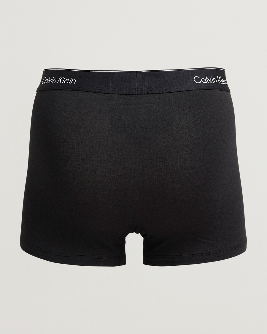 Heren | Ondergoed | Calvin Klein | 3-Pack Icon Cotton Stretch Relaxed Trunk Black