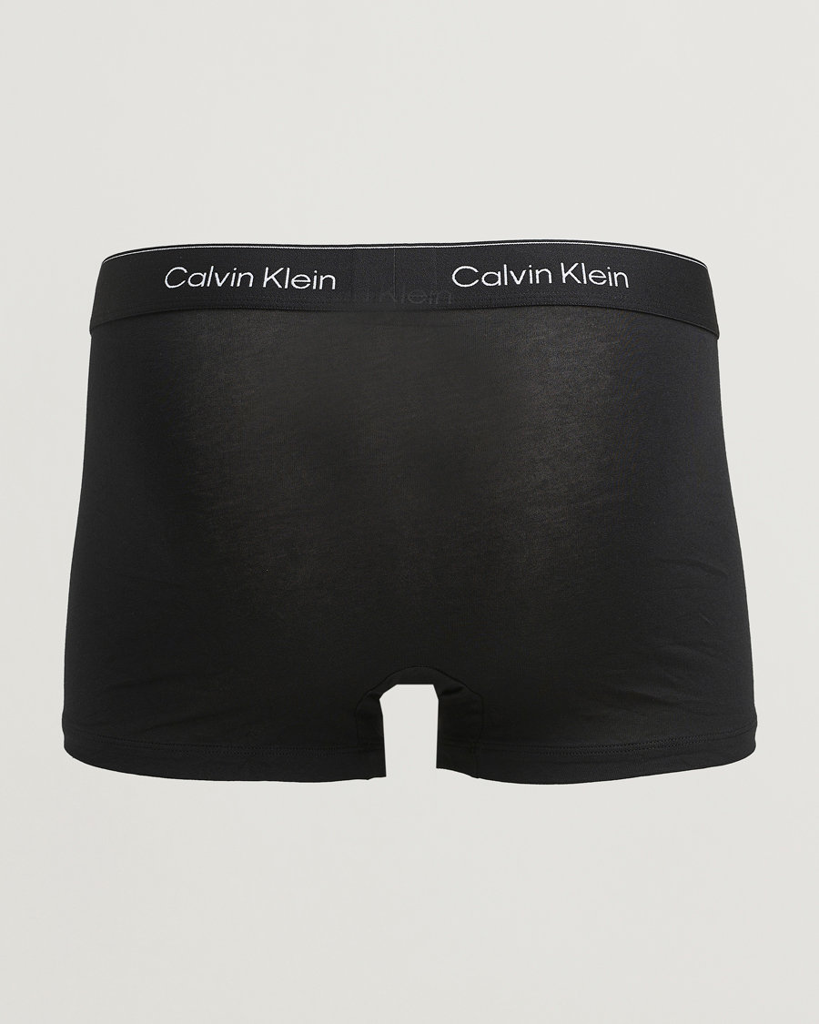 Heren | Ondergoed | Calvin Klein | 5-Pack Icon Cotton Stretch Trunk Black