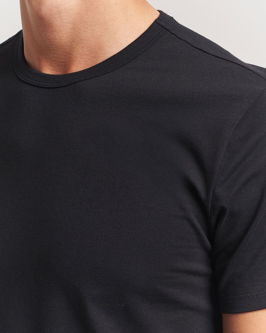 Heren | T-shirts | Calvin Klein | 3-Pack Cotton Stretch Crew Neck T-Shirt Black