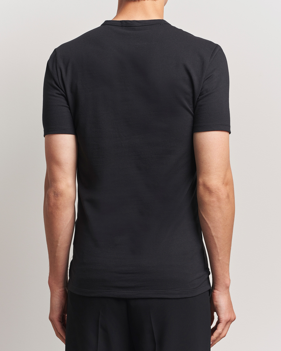 Heren | T-shirts | Calvin Klein | 3-Pack Cotton Stretch V-Neck T-Shirt Black