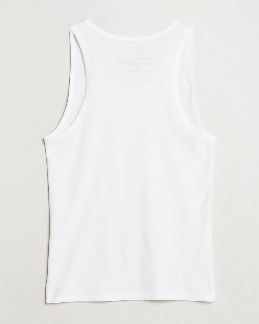 Heren | T-shirts | Calvin Klein | 3-Pack Cotton Tank Top White