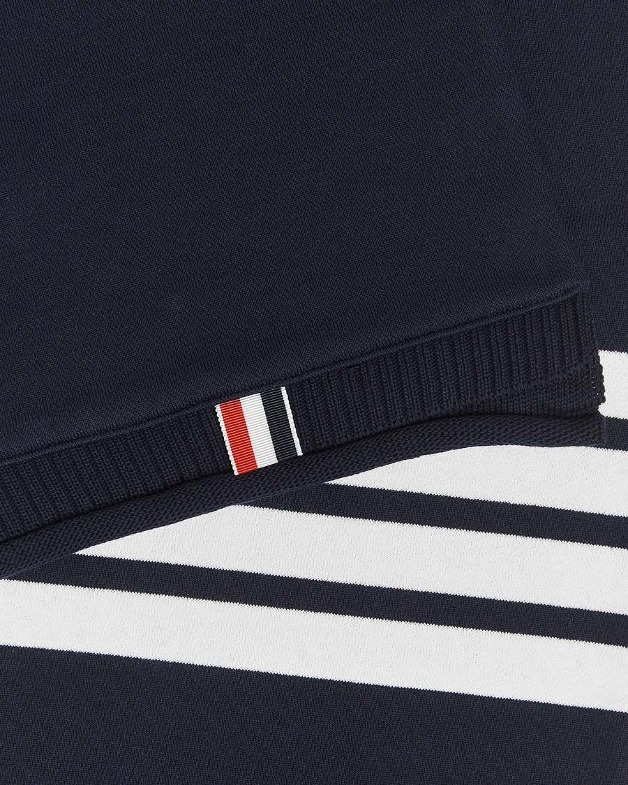 Heren | Thom Browne 4-Bar Scarf Navy | Thom Browne | 4-Bar Scarf Navy