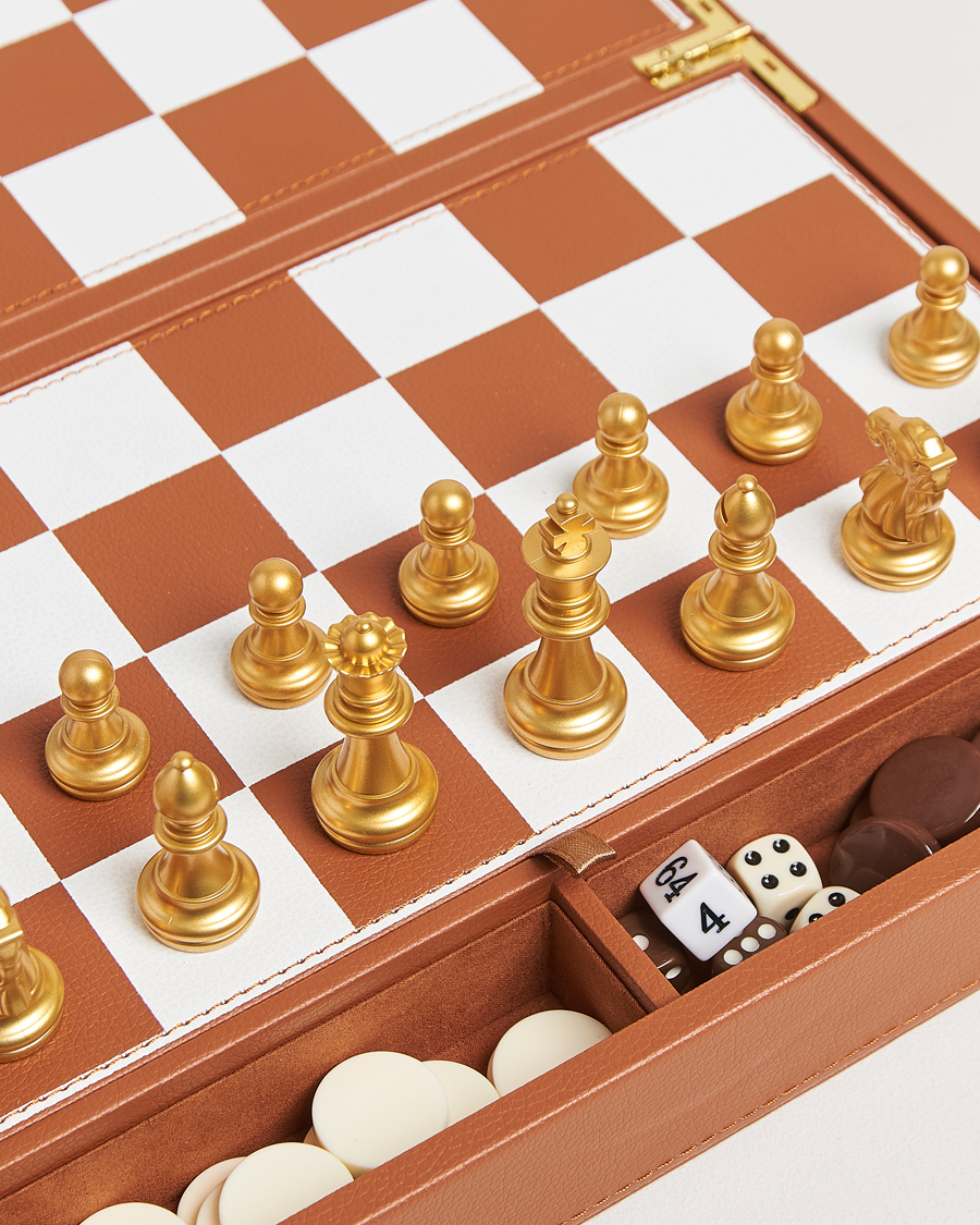 Heren | Spellen | Authentic Models | Chess & Backgammon Case