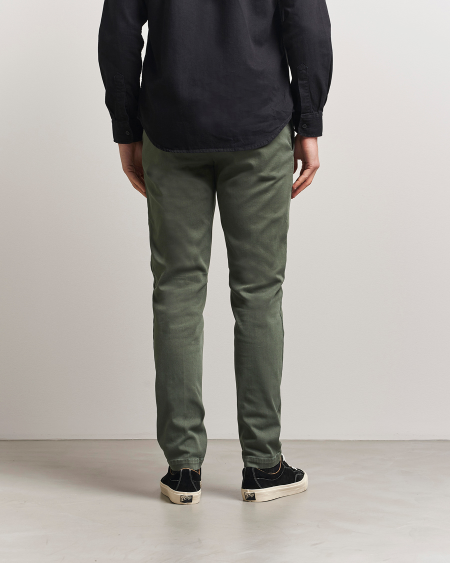 Heren | Broeken | Replay | Benni Hyperflex X-Lite Chinos Dark Green