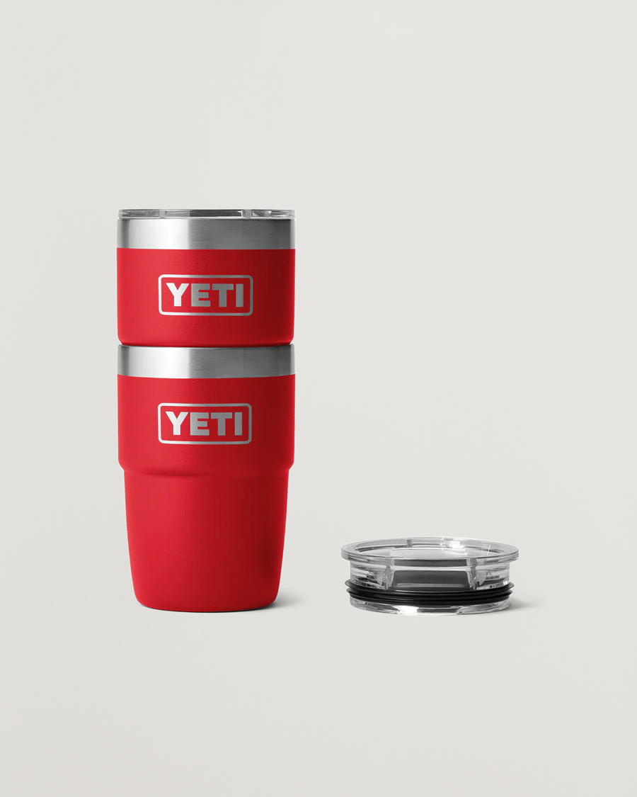 Heren | Outdoor living | YETI | Rambler 8 Oz Stackable Cup Rescure Red