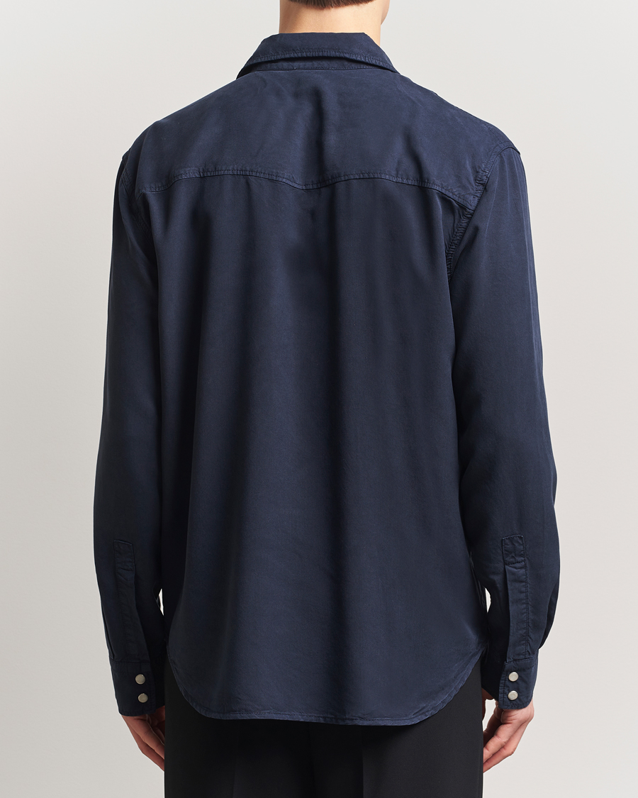 Heren | Overhemden | Filippa K | Western Shirt Navy