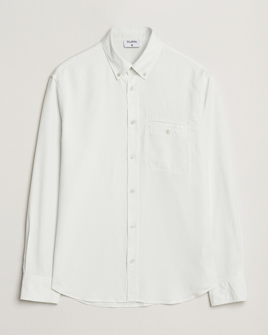 Heren | Overhemden | Filippa K | Zachary Lyocell Shirt Pale Blue