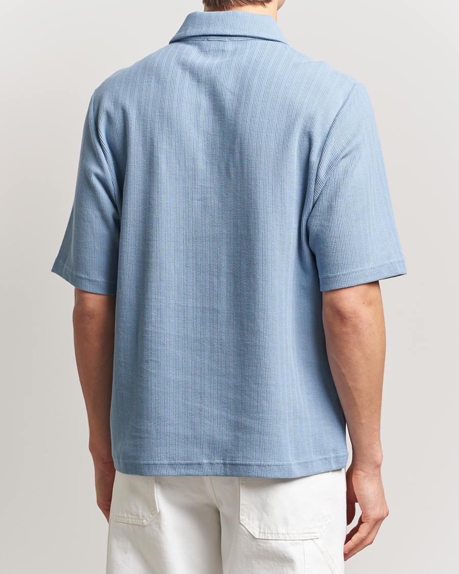 Heren | Polo's | Filippa K | Cotton Jersey Polo Air Blue