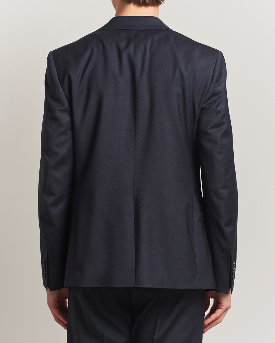 Heren | Blazers | Filippa K | Slim Wool Blazer Dark Navy