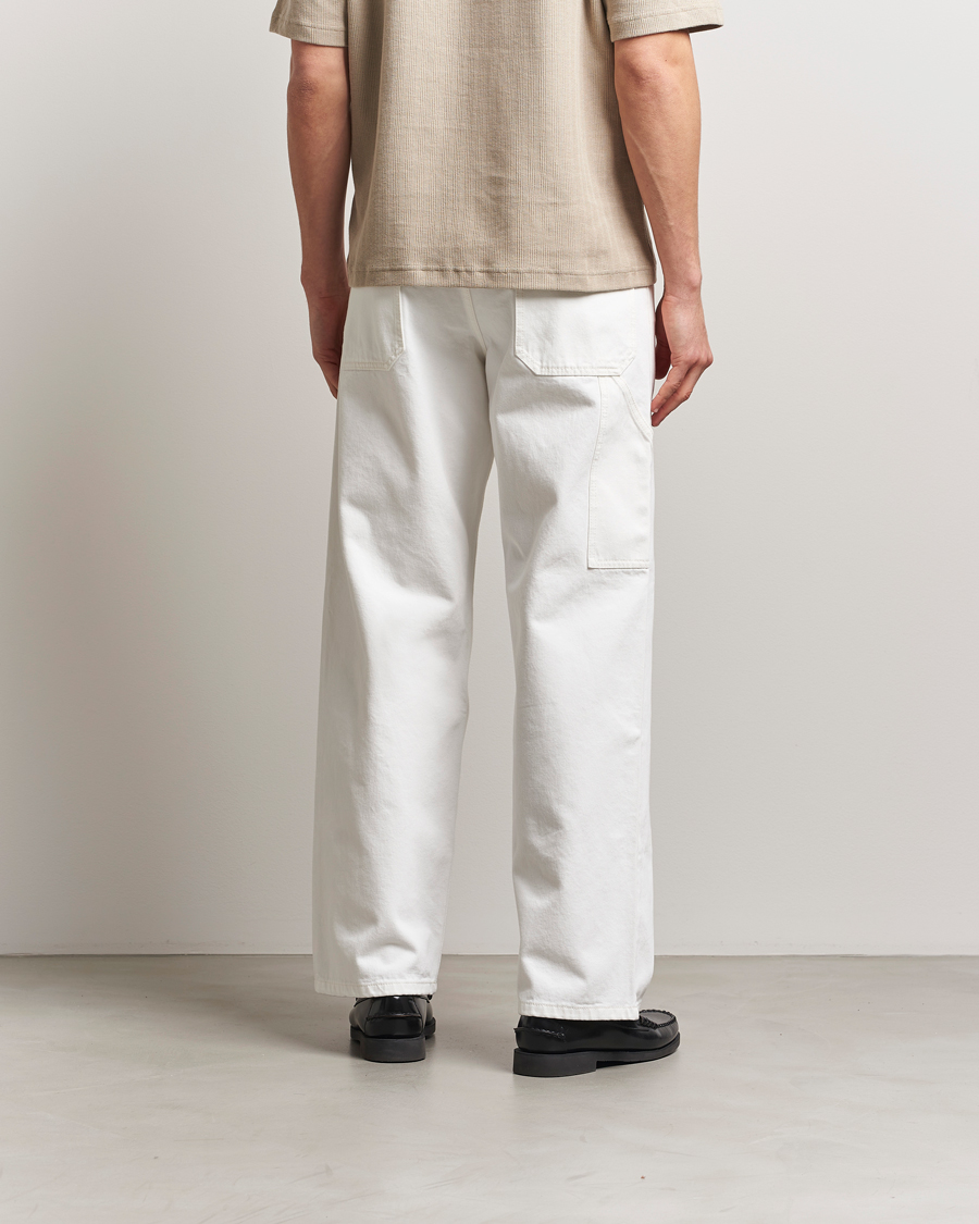Heren | Jeans | Filippa K | Baggy Jeans Ecru Wash