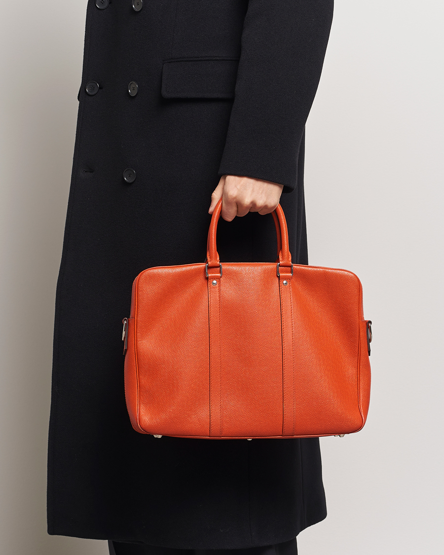 Heren | Louis Vuitton Pre-Owned Porte Documents Voyage Briefcase | Louis Vuitton Pre-Owned | Porte Documents Voyage Briefcase