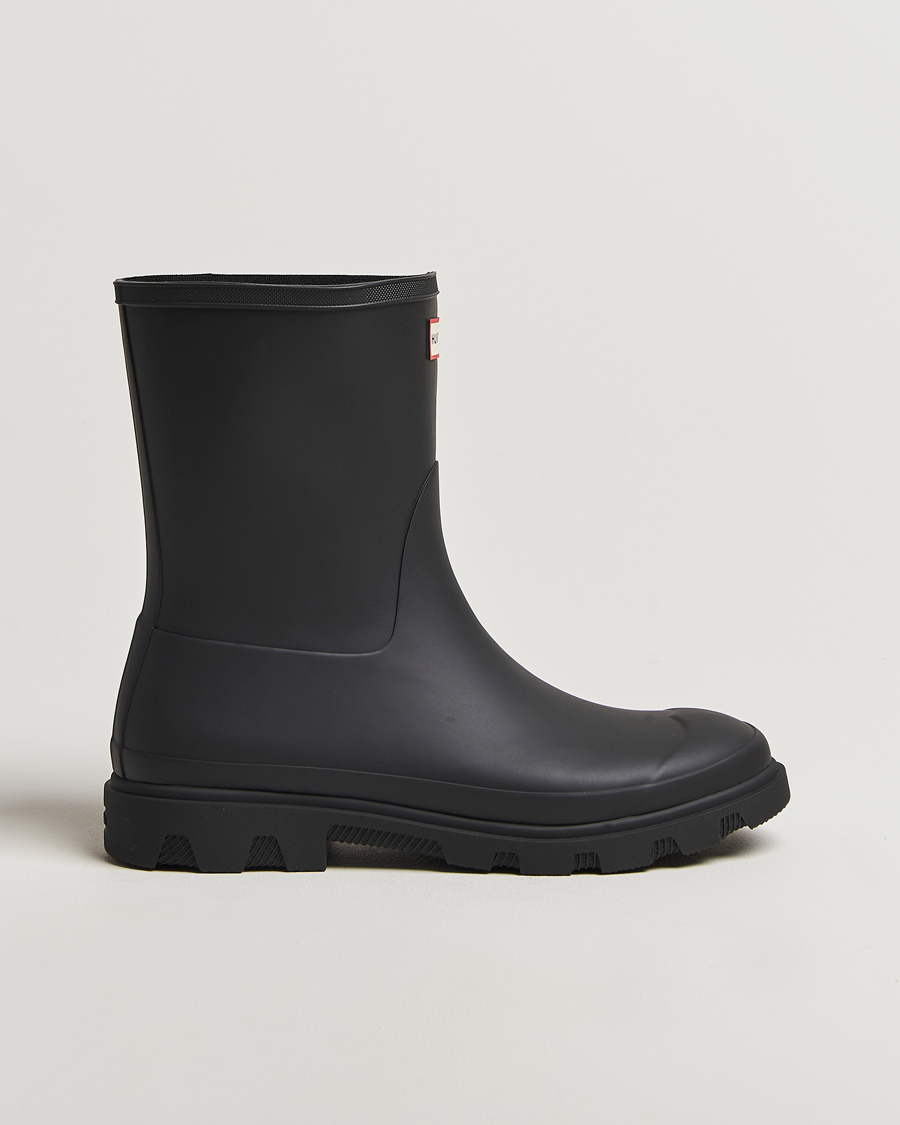 Heren | Overschoenen & Rubberlaarzen | Hunter Boots | Downpour Short Boot Black