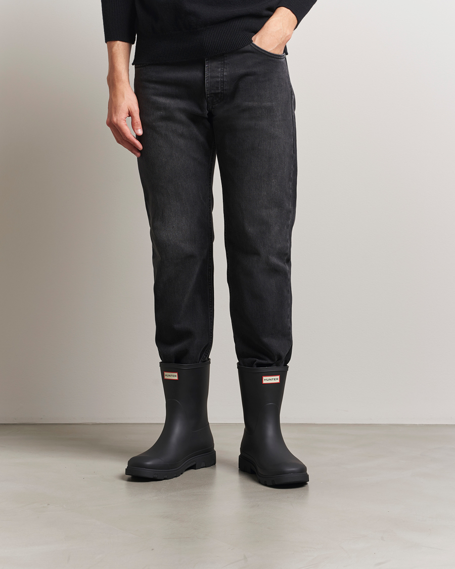 Heren | Overschoenen & Rubberlaarzen | Hunter Boots | Downpour Short Boot Black