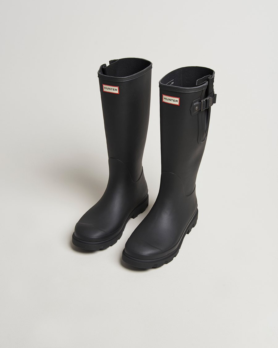 Heren | Overschoenen & Rubberlaarzen | Hunter Boots | Downpour Adjustable Boot Black