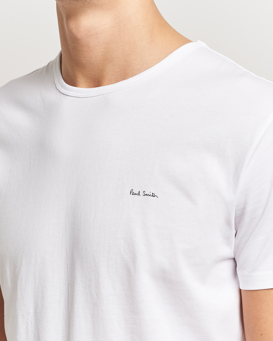Heren | T-shirts | Paul Smith | 3-Pack Crew Neck T-Shirt White