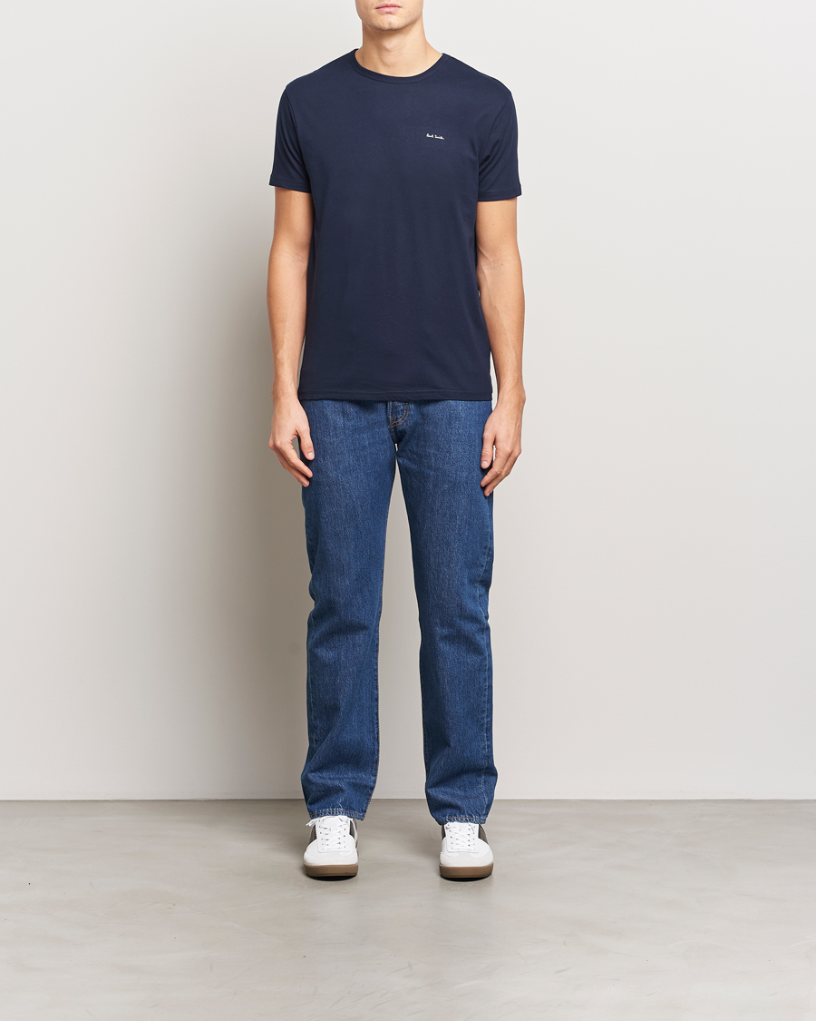 Heren | T-shirts | Paul Smith | 3-Pack Crew Neck T-Shirt Navy
