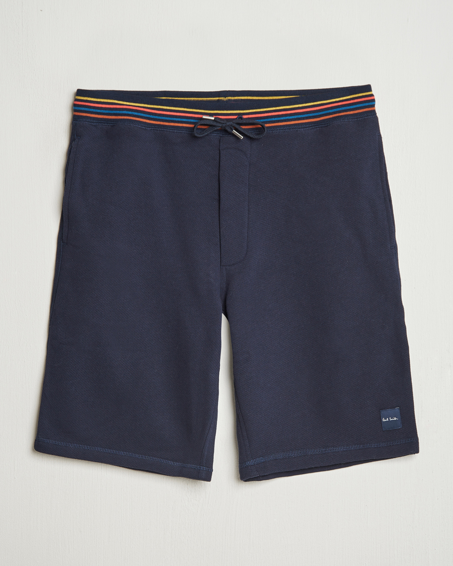 Heren | Korte broek | Paul Smith | Artist Rib Sweatshorts Navy
