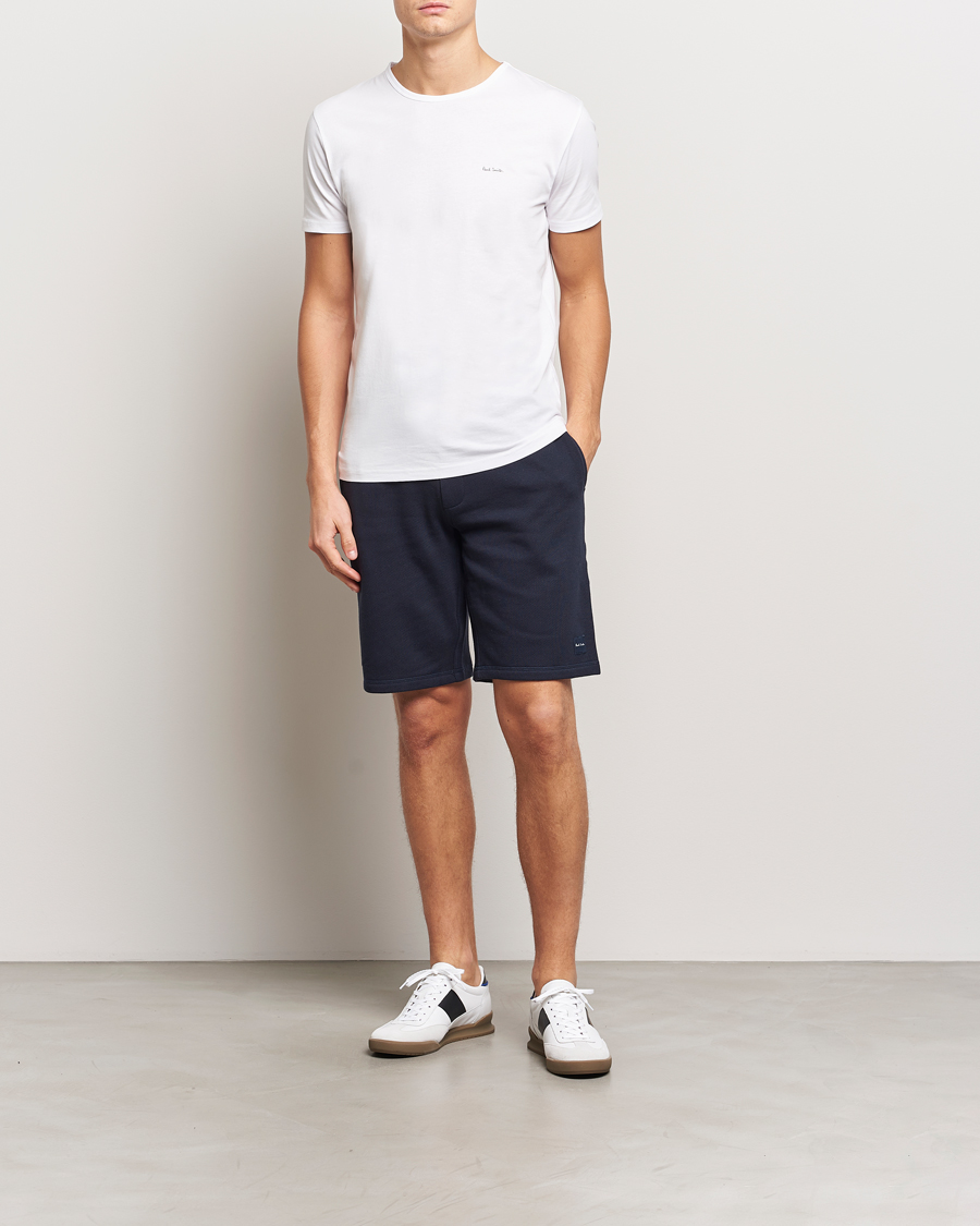 Heren | Korte broek | Paul Smith | Artist Rib Sweatshorts Navy
