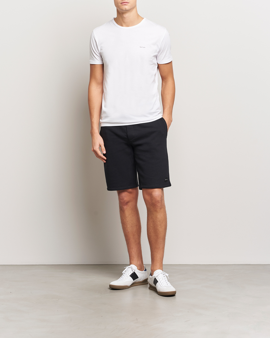 Heren | Korte broek | Paul Smith | Artist Rib Sweatshorts Black
