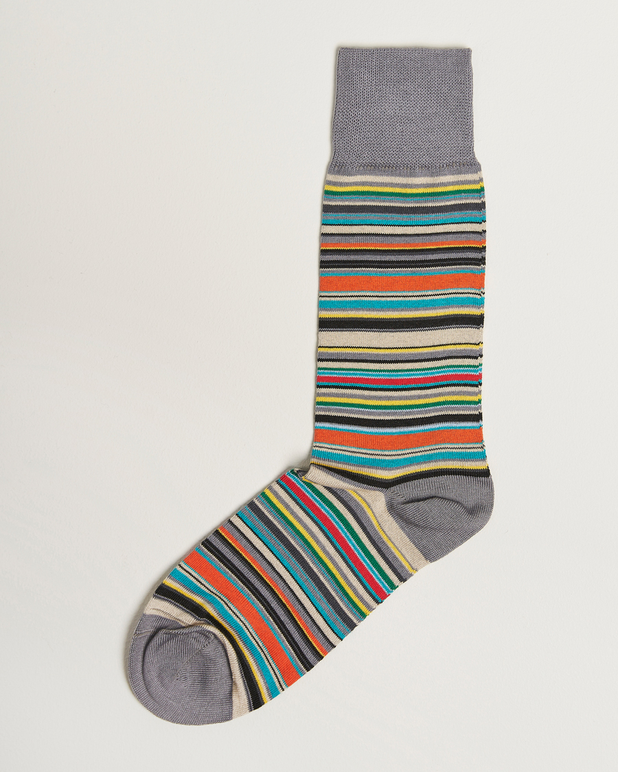 Heren | Ondergoed | Paul Smith | Paul SmithMulitstripe SocksGrey