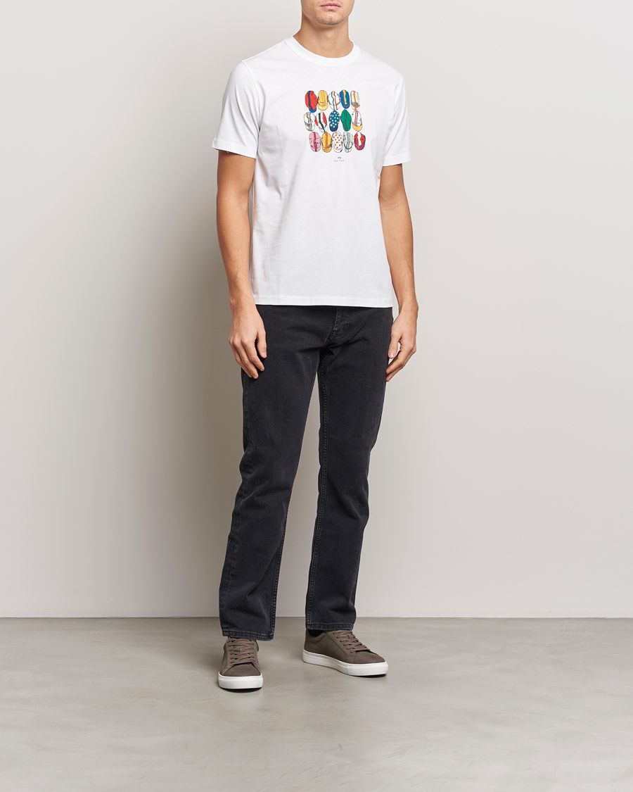 Heren | T-shirts | PS Paul Smith | Casquettes Crew Neck T-Shirt White